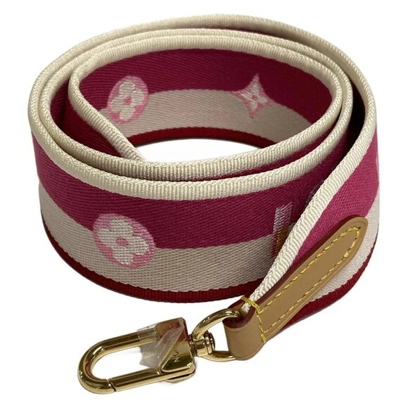 Auth LOUIS VUITTON Fuchsia 17 Jacquard Leather - Picture 1 of 4